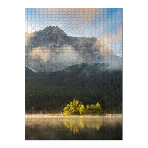 Puzzle Ravensburger "Morgens am Eibsee" artboxONE - Natur,Reise,Reise / Länder