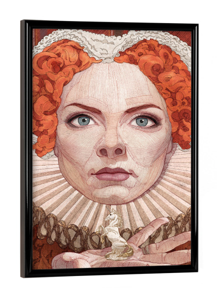 Poster mit schwarzem Rahmen "Mary Queen of the Scots" artboxONE - Menschen