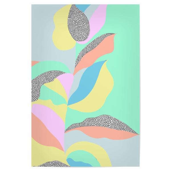 Poster 30x20 cm "Plant Paradise" artboxONE - Natur,Floral,Abstrakt