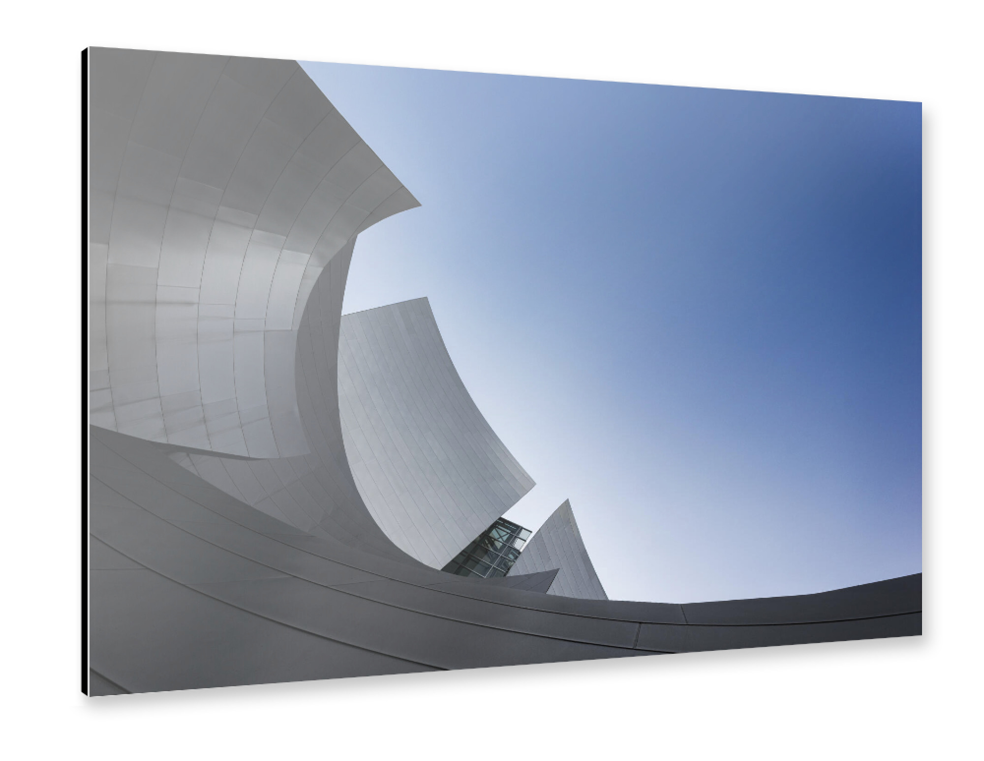 Alu-Dibond "Walt Disney Concert Hall in LA" 75x50 cm artboxONE