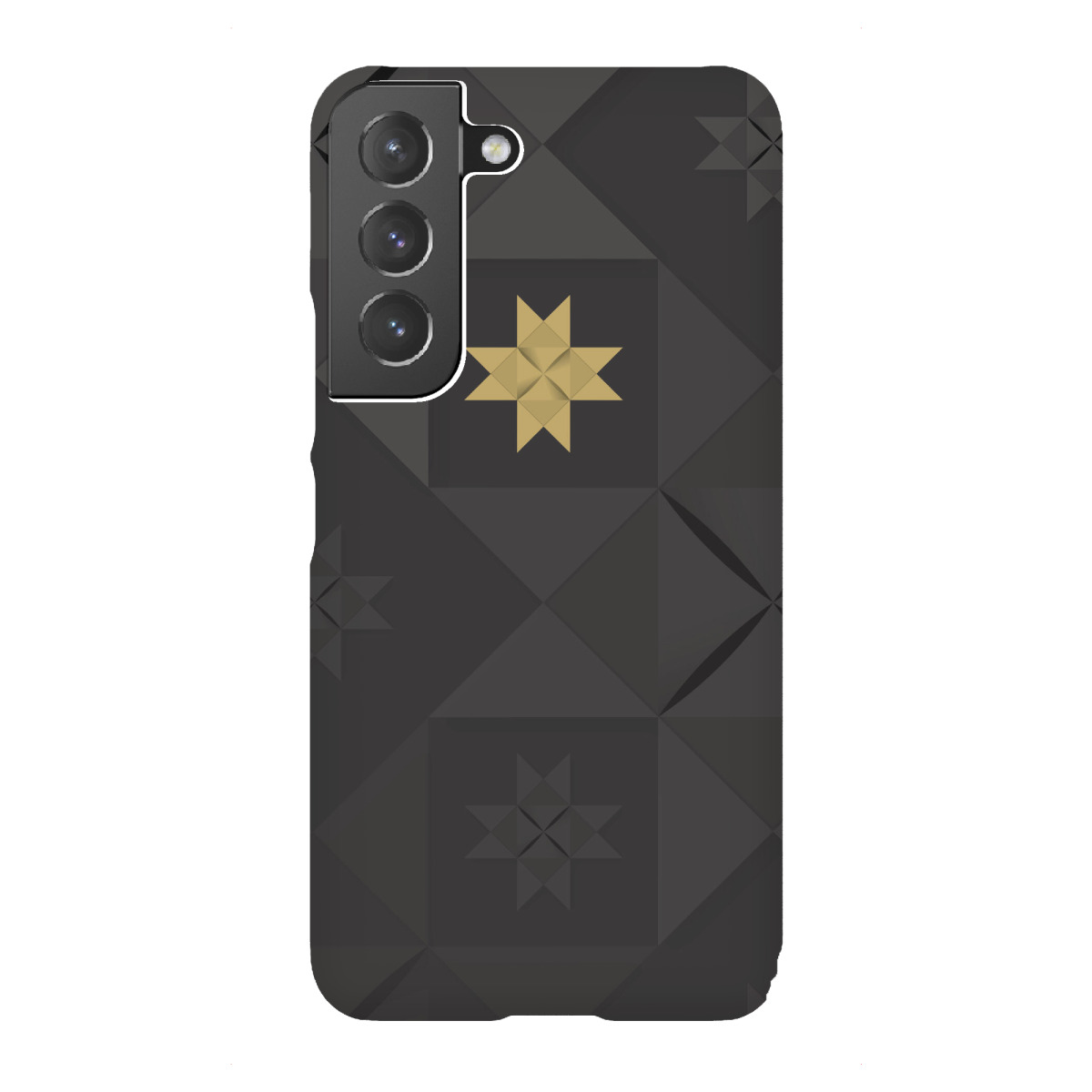 Samsung Galaxy "Christmas star - leading, black" Premium-Case Handyhülle artboxONE