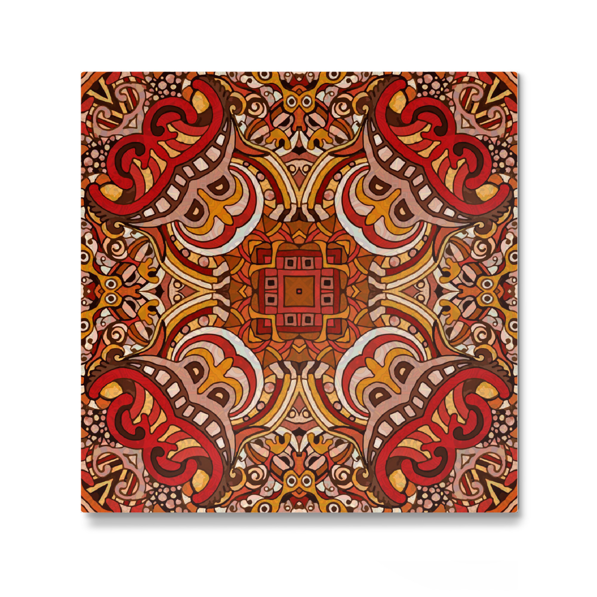 Galerie-Print "Tibet rot" 30x30 cm artboxONE