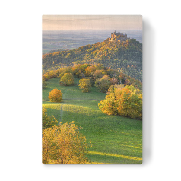 Leinwandbild "Burg Hohenzollern im Herbst" artboxONE - Natur,Reise,Reise / Länder