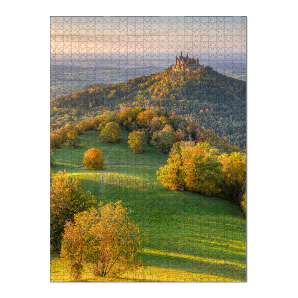 Puzzle Ravensburger "Burg Hohenzollern im Herbst" artboxONE - Natur,Reise,Reise / Länder