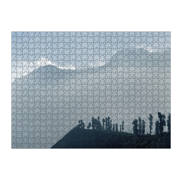 Puzzle Ravensburger "Morgenlicht am Mt. Bromo" artboxONE - Natur,Abstrakt,Reise / Asien