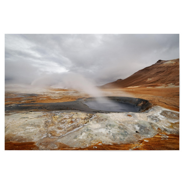 Poster 30x20 cm "Geothermalgebiet in Island" artboxONE - Natur,Reise,Reise / Länder