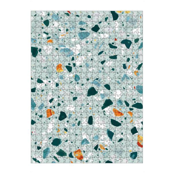 artboxONE Puzzle "Mint Terrazzo" artboxONE - Abstrakt