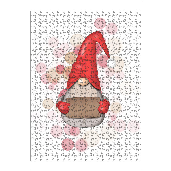 artboxONE Puzzle "Red Gnome" artboxONE - Für Kinder,Weihnachten,Festivals,Lustig