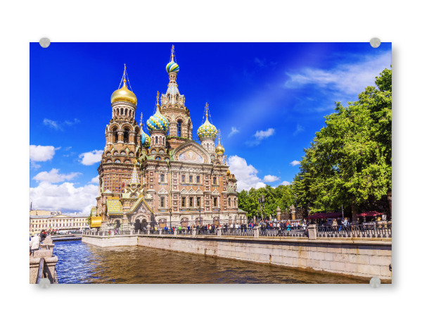 Acrylglasbild "St. Petersburg Auferstehungskirche" artboxONE - Städte,Reise,Architektur,Reise / Länder,Städte / Sankt Petersburg
