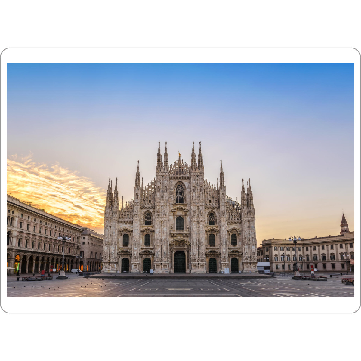 Tischset "Mailänder Dom" artboxONE - Städte,Reise,Architektur,Reise / Länder,Städte / Mailand