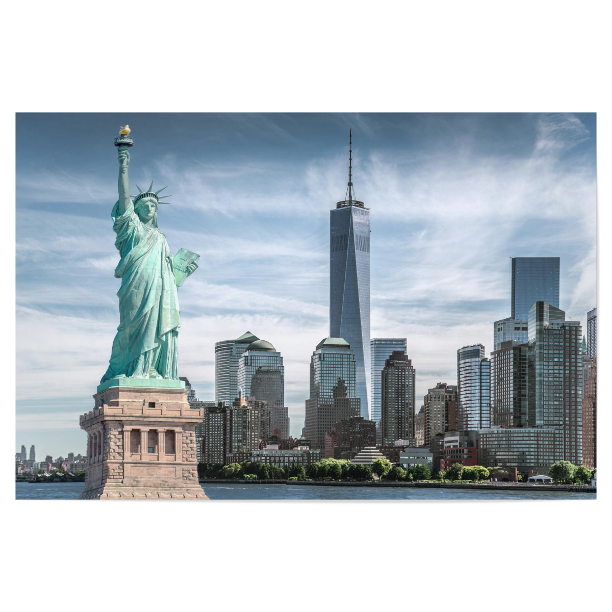 Freiheitsstatue In New York Als Poster Bei Artboxone Kaufen