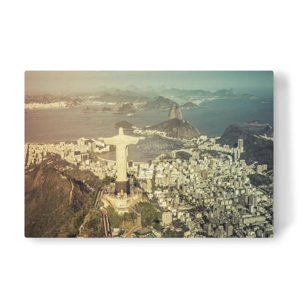 Leinwandbild "Cristo Redentor in Rio de Janeiro" artboxONE - Städte,Reise,Architektur,Städte / Rio de Janeiro
