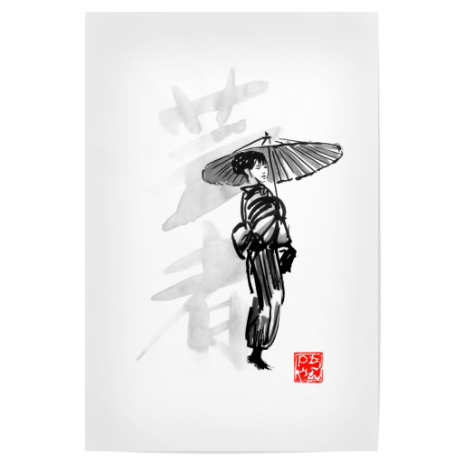 Geisha umbrella