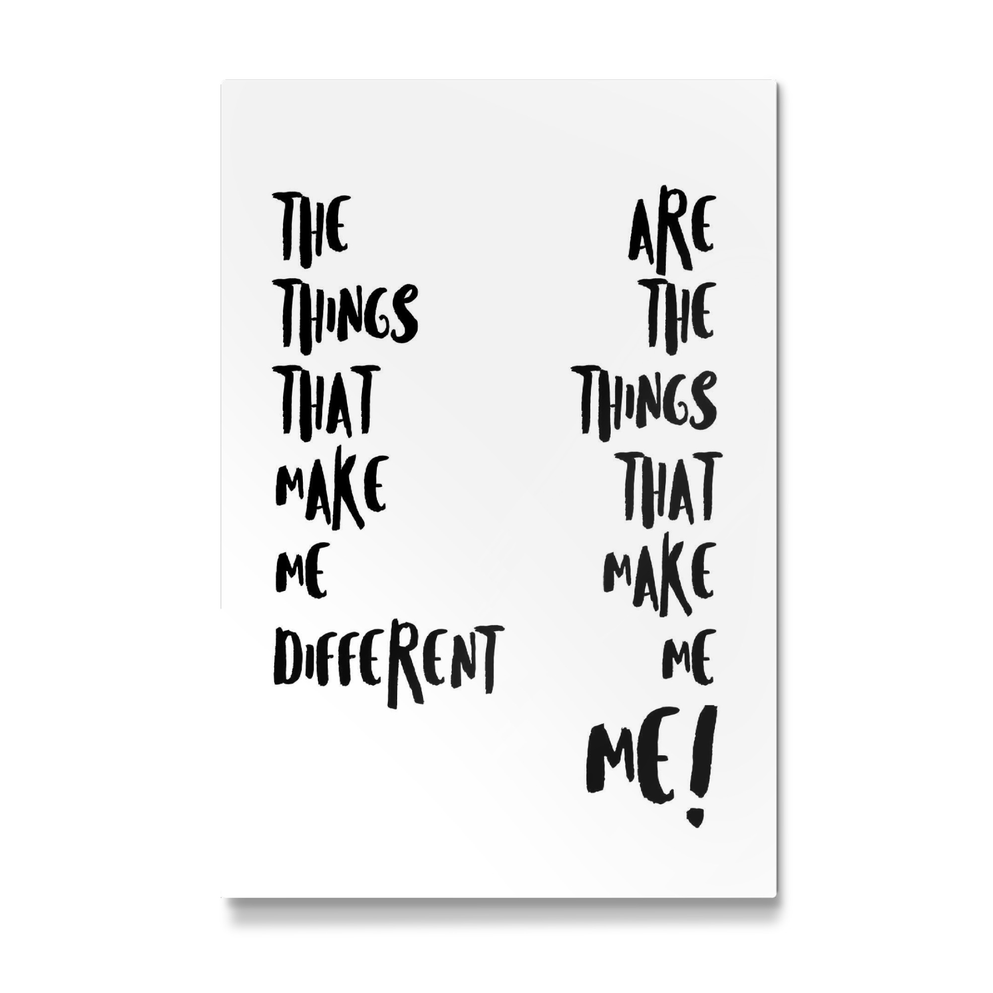 Galerie-Print "The things that make me" 30x20 cm artboxONE