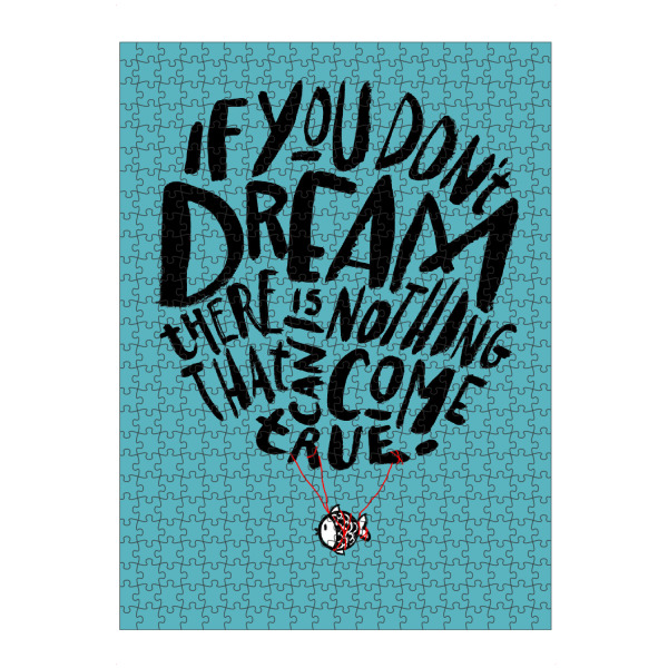 artboxONE Puzzle "Dream Dream" artboxONE - Typografie,Tiere,Menschen
