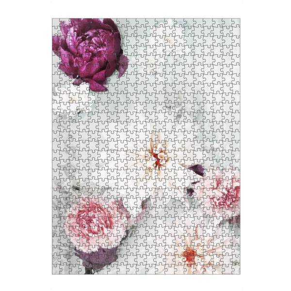 Puzzle Ravensburger "Pale Floral Photograph" artboxONE - Natur,Floral,Abstrakt,Für Mama