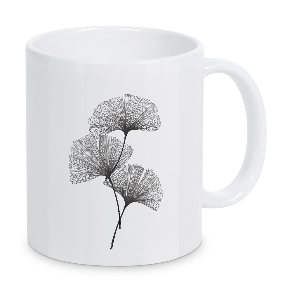 Tasse "Ginkgo" artboxONE - Natur,Floral,Abstrakt