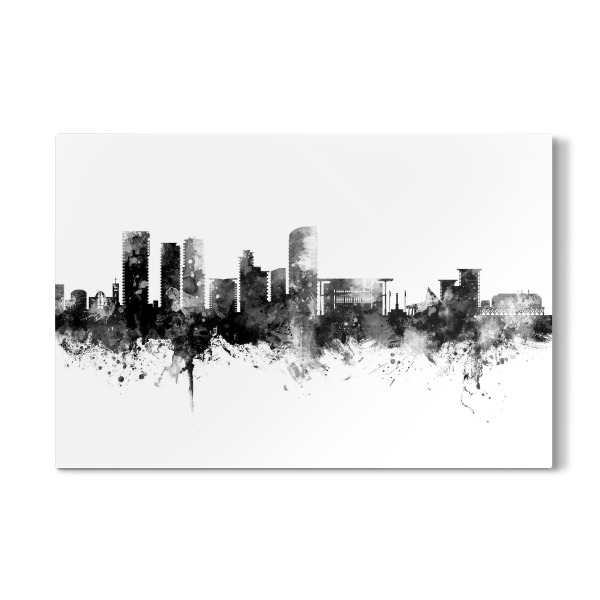 Galerie-Print "Darwin Australia Skyline Black" 30x20 cm artboxONE