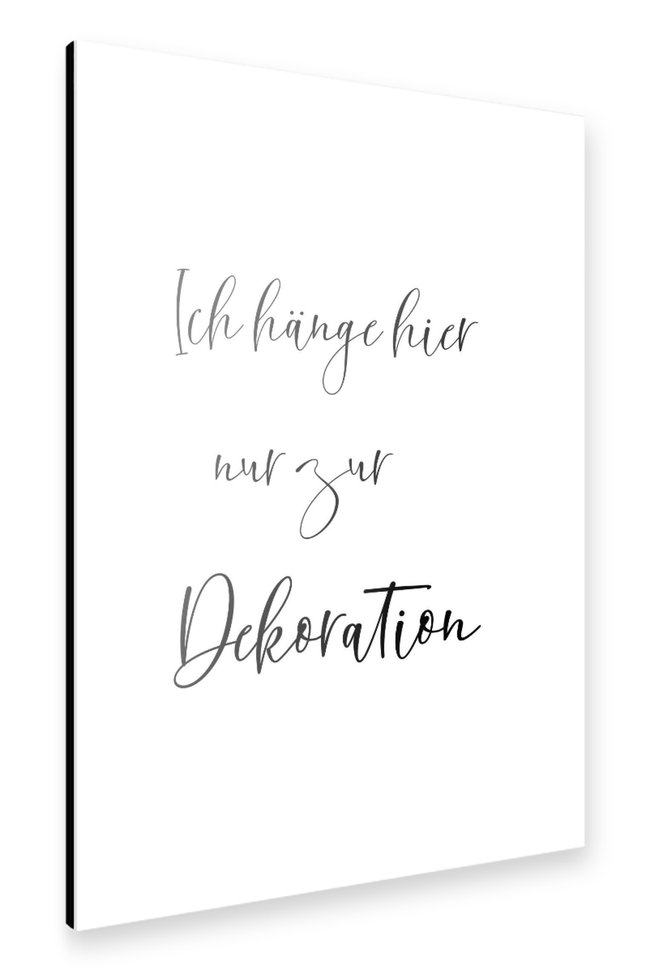 Alu-Dibond "Dekoration" 75x50 cm artboxONE