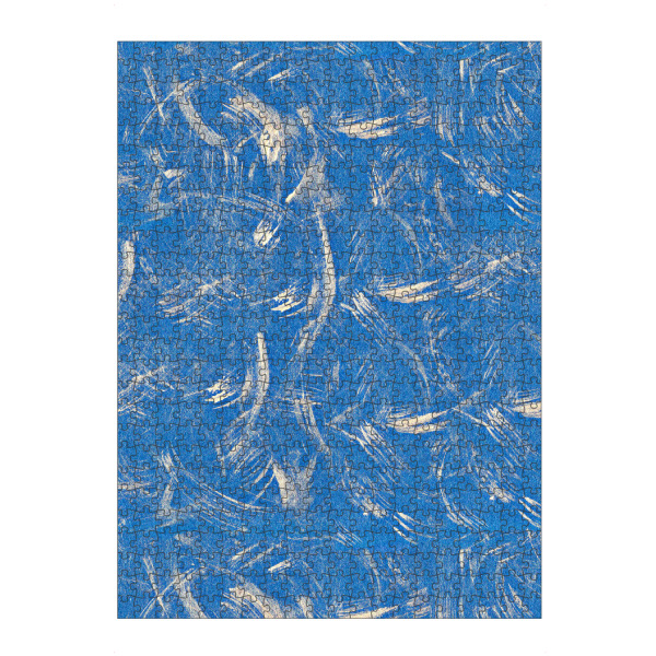 Puzzle Ravensburger "Brushed" artboxONE - Abstrakt