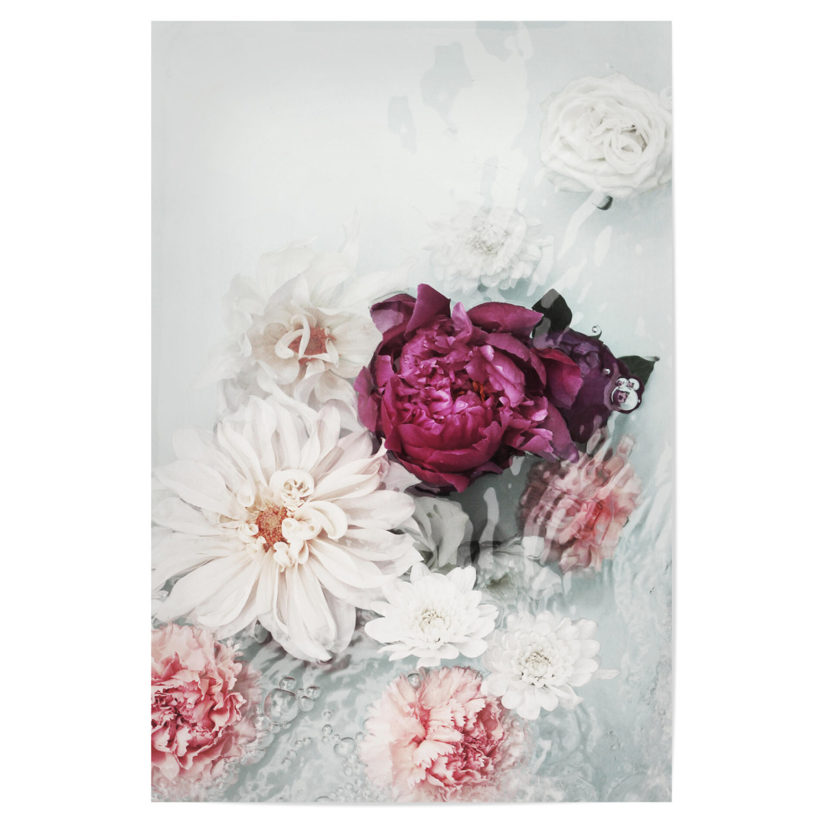 Elegant Modern Floral Artwork Als Poster Bei Artboxone Kaufen