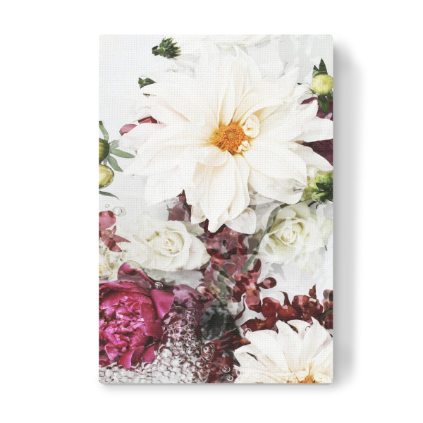 Leinwandbild "Modern Abstract Floral Artwork" artboxONE - Natur,Floral,Abstrakt