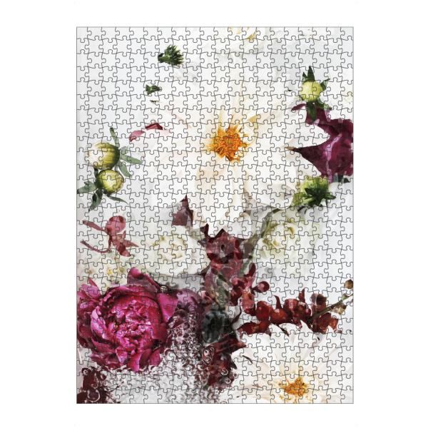 Puzzle Ravensburger "Modern Abstract Floral Artwork" artboxONE - Natur,Floral,Abstrakt