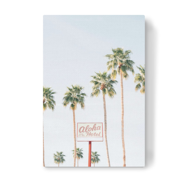Leinwandbild "Aloha Hotel" artboxONE - Reise,Reise / Strand und Meer,Städte / Los Angeles