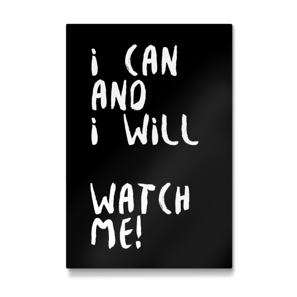 Galerie-Print "I can and i will" 30x20 cm artboxONE