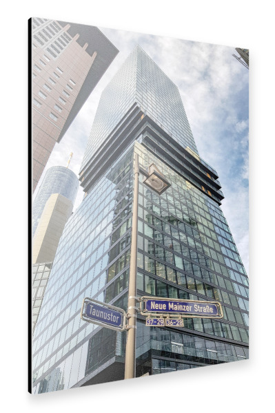 Alu-Dibond "Street View FM" 30x20 cm artboxONE