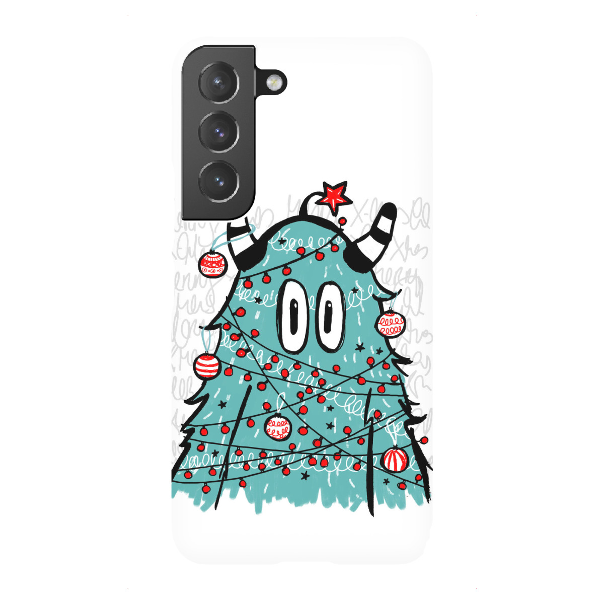 Samsung Galaxy "Monster X-Mas" Premium-Case Handyhülle artboxONE