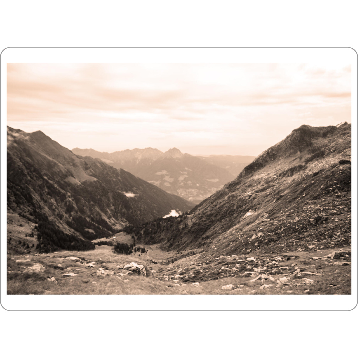 Tischset "Mountainview" artboxONE - Natur,Reise