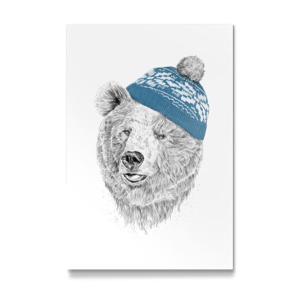 Galerie-Print "Hello Winter - Bear" 30x20 cm artboxONE
