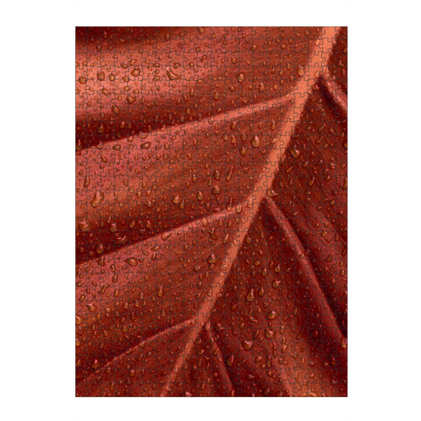 artboxONE Puzzle "Wet Brown Leaf" artboxONE - Natur,Floral