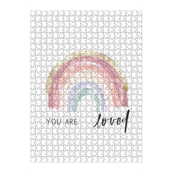 artboxONE Puzzle "Colorful Rainbow" artboxONE - Typografie,Für Kinder