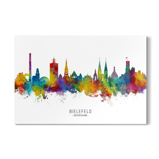Bielefeld Germany Skyline txt