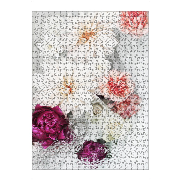 artboxONE Puzzle "Beautiful Flowers Artwork" artboxONE - Natur,Floral,Abstrakt,Für Mama