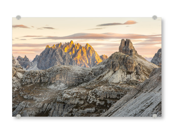 Acrylglasbild "Haunoldgruppe Dolomiten" artboxONE - Natur,Reise,Reise / Länder