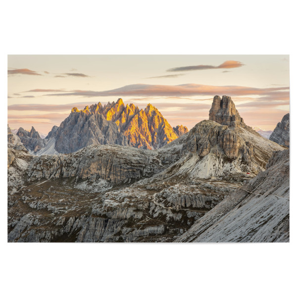 Poster 30x20 cm "Haunoldgruppe Dolomiten" artboxONE - Natur,Reise,Reise / Länder