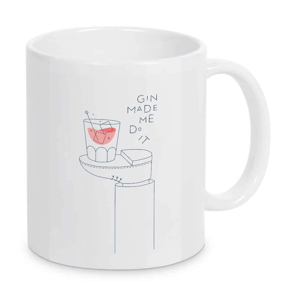 Tasse "Gin-Cocktail" artboxONE - Essen & Trinken,Essen & Trinken / Alkohol