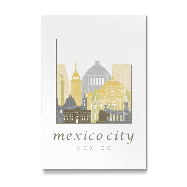 Galerie-Print "Mexico City skyline desert" 30x20 cm artboxONE