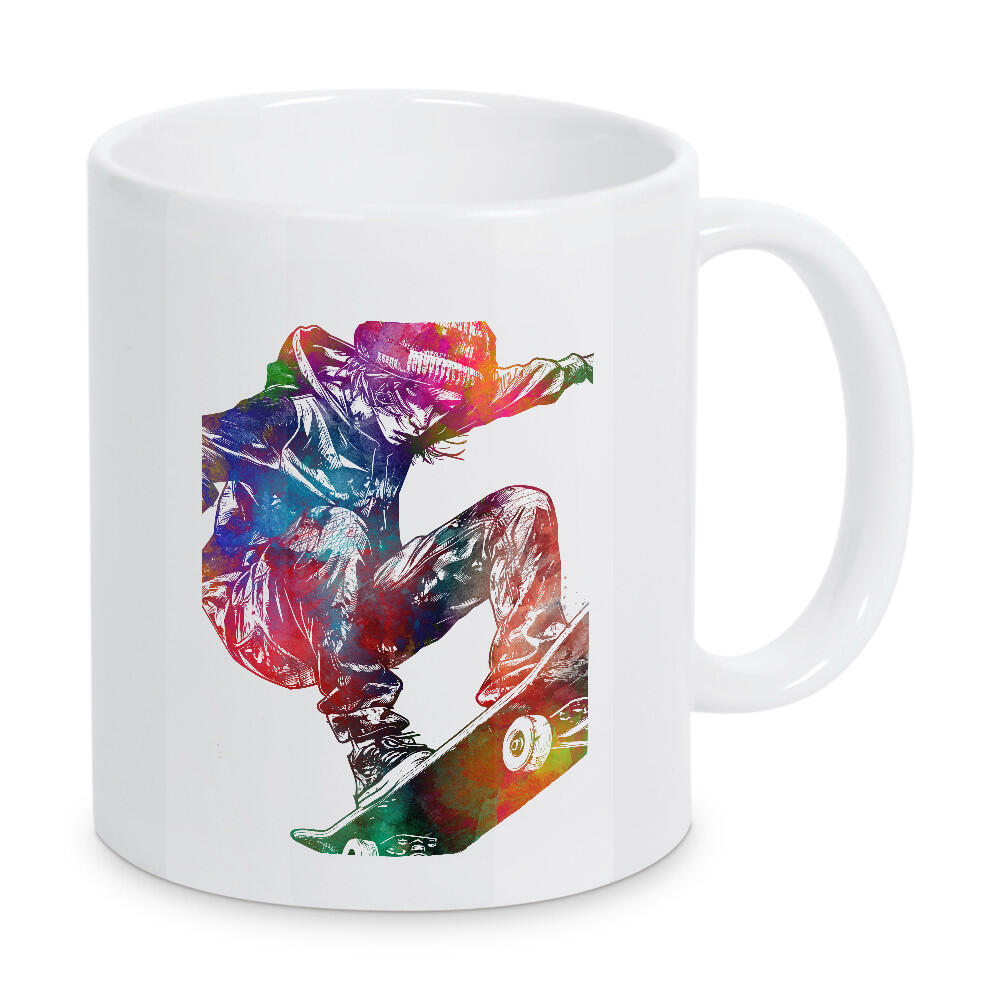 Tasse "Skateboarder Sportkunst D" artboxONE - Sport,Sport / Motivation - Skaten,Skater,Skateboard,Sport,Skaten