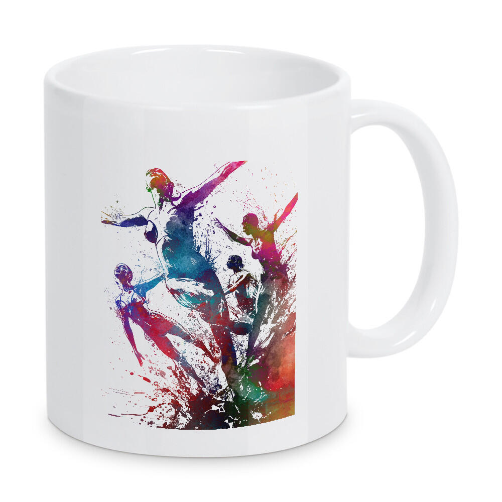 Tasse "Synchronschwimmsport B" artboxONE - Sport,Sport / Sommerspiele - Schwimmen,Schwimmen,Synchronschwimmen,Pool,Wasser,Sport,Schwimmer