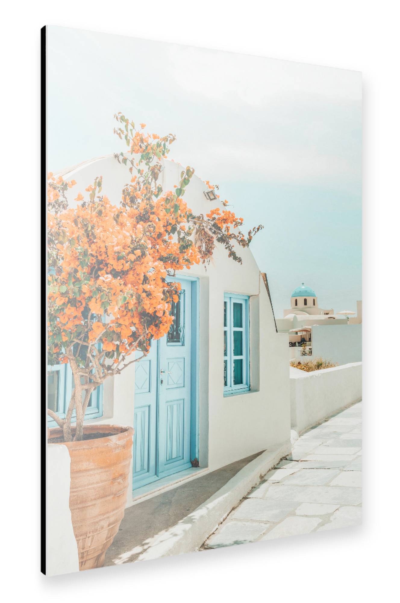 Alu-Dibond "Greece Airbnb, Greece Photography" 75x50 cm artboxONE