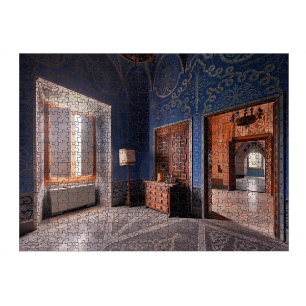 artboxONE Puzzle "Window in Blue" artboxONE - Architektur