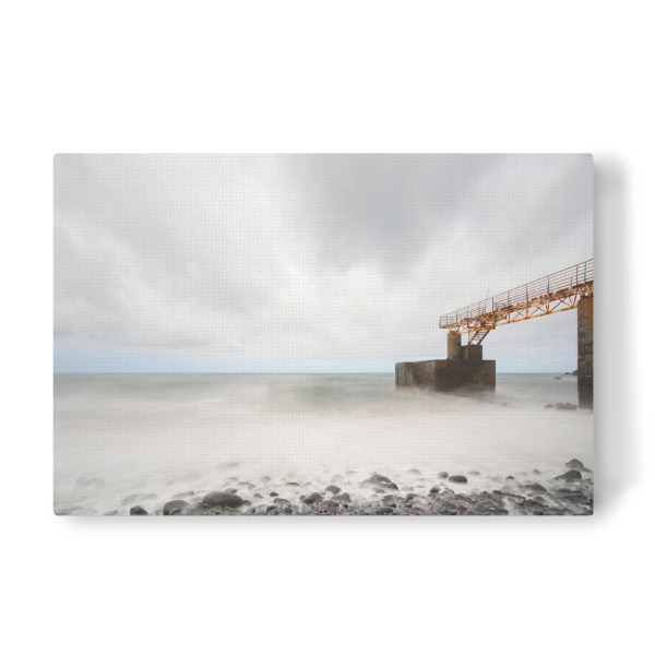 Leinwandbild "Black Stones" artboxONE - Natur,Reise,Architektur