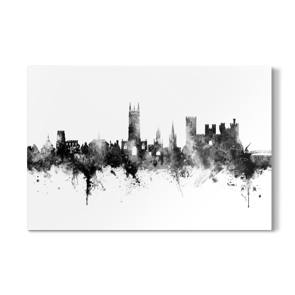 Galerie-Print "Warwick England Skyline Black" 30x20 cm artboxONE