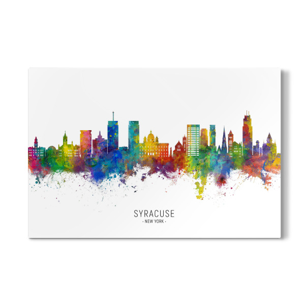 Galerie-Print "Syracuse New York Skyline txt" 30x20 cm artboxONE