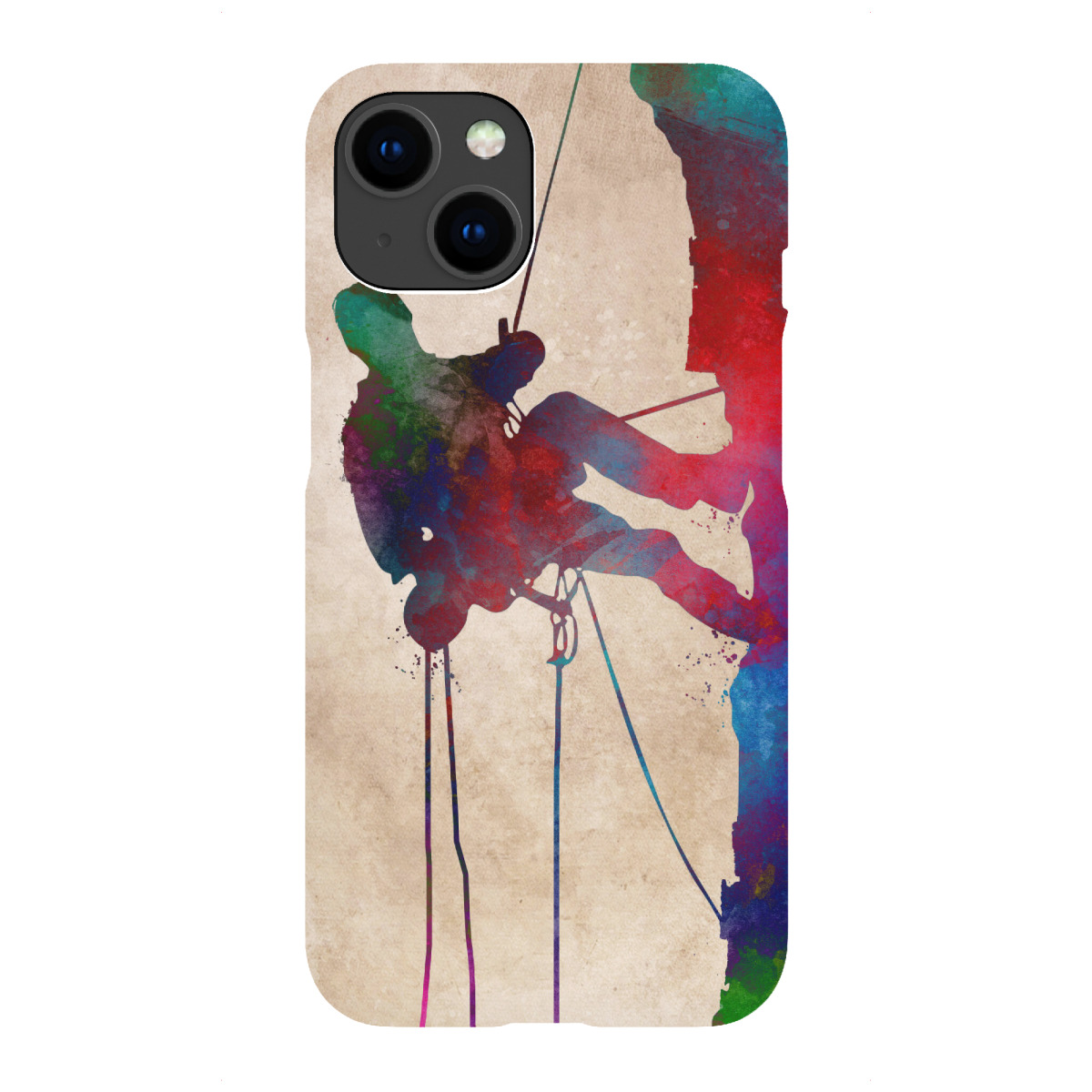 iPhone "Climbing sport art" Premium-Case Handyhülle artboxONE