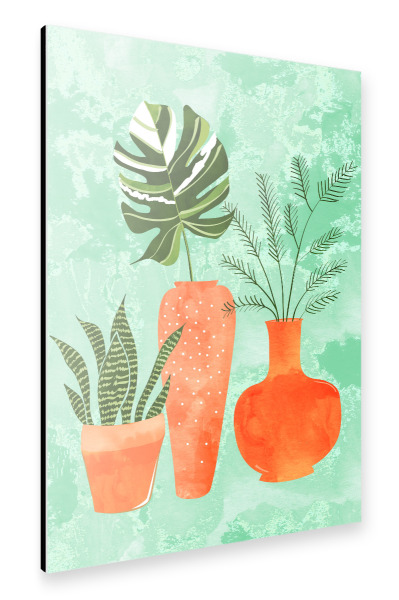 Alu-Dibond "Water My Plants" 30x20 cm artboxONE